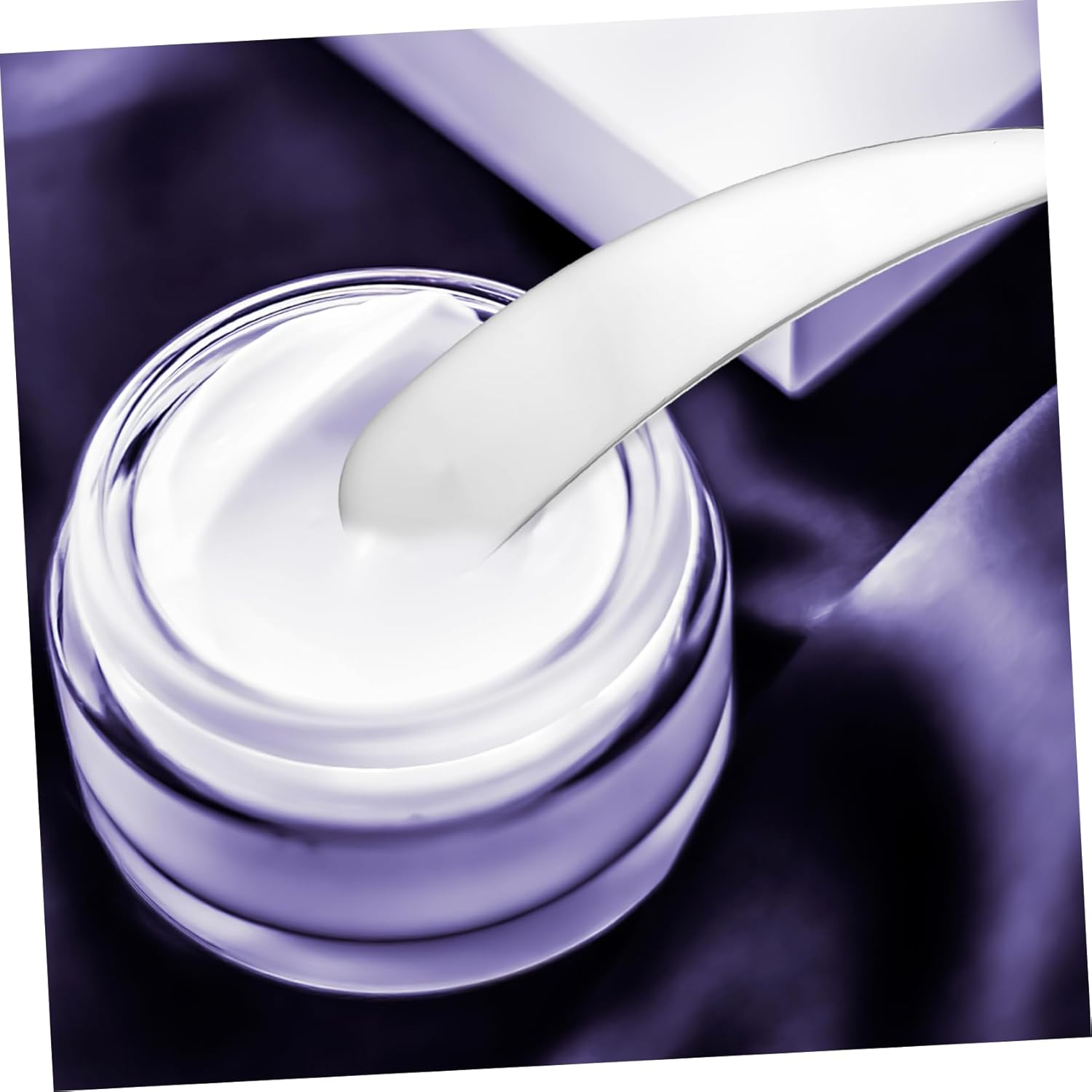2 unids herramienta de belleza producto cuchara de metal cosmética espátula crema espátula loción espátula pequeña espátula de labios de metal