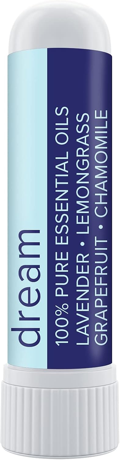 MOX Dream – Inhalador nasal con mezcla de aceites esenciales, relajante, relajante, fragancia calmante, lavanda, manzanilla, citronela, pomelo,