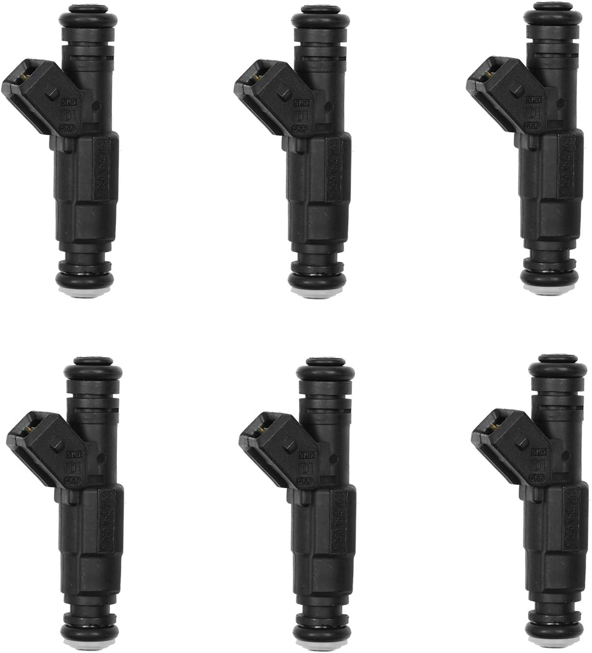 Inyector de combustible, 4 agujeros, 6 piezas  para Jeep Wrangler Cherokee Grand Cherokee Comanche 4.0 1987-1998  Reemplazar # 0280155703,