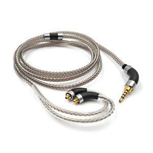 OKCSC Cable de auriculares MMCX chapado en plata de cobre monocristalino de alta pureza para audio final E4000E5000B1B2B3A8000Make1Make2Make3 cable OKCSC Cable de auriculares MMCX chapado en plata de cobre monocristalino de alta pureza para audio final E4000E5000B1B2B3A8000Make1Make2Make3 cable