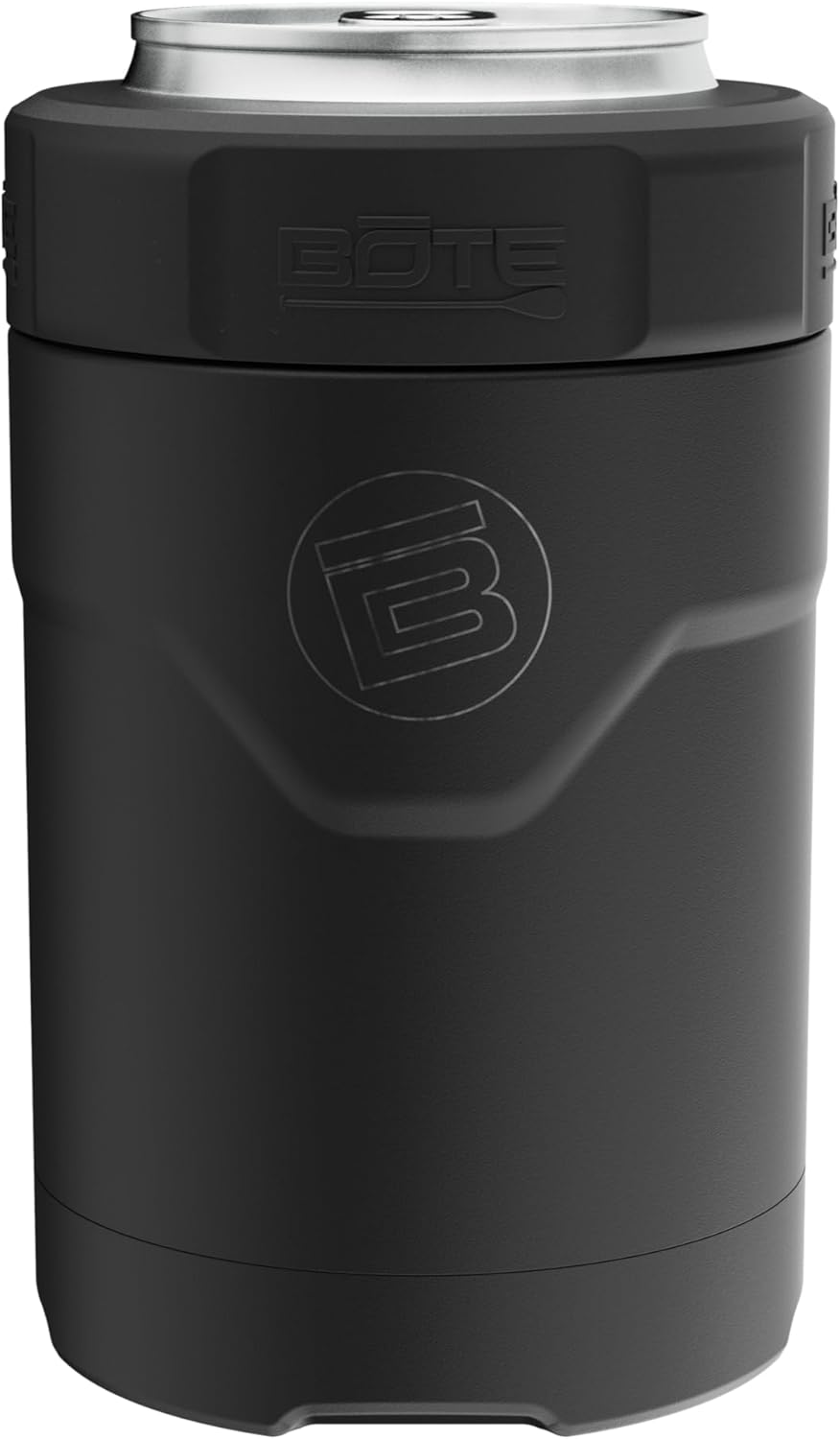 BOTE MagnePod Drinkware MAGNEChill – Enfriador de latas de tamaño corto, anillo de interruptor adaptable mantiene la cerveza fría lata aislada se
