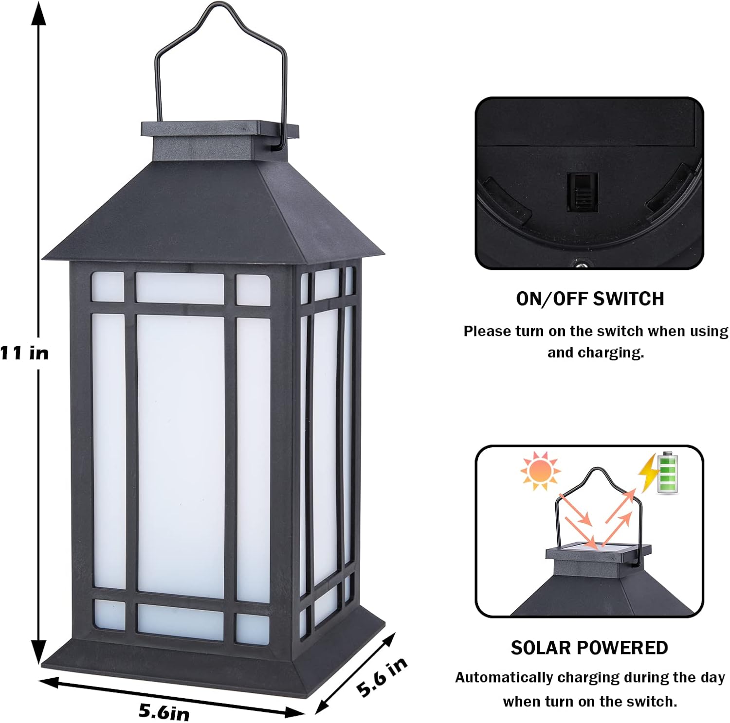 Afirst Farol solar para exteriores, luces colgantes decorativas para exteriores, impermeables, para patio, jardín, mesa, decoración de fiesta,