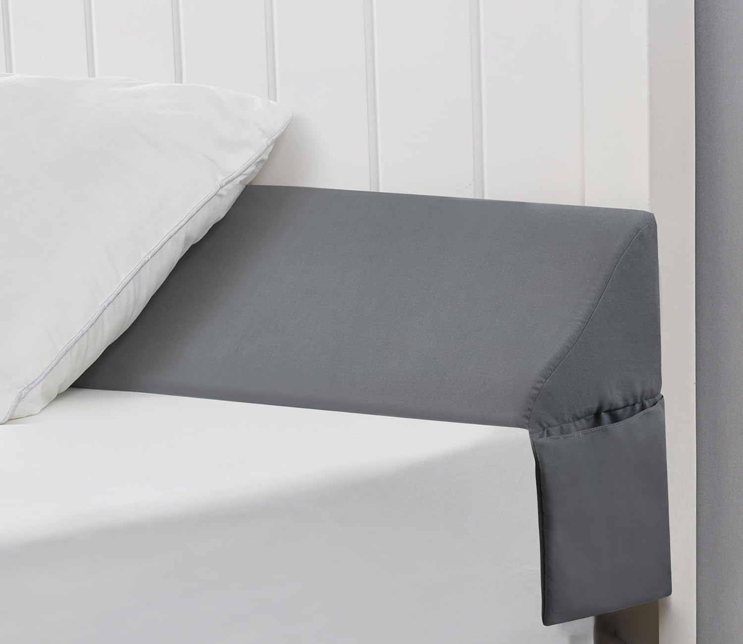 Vekkia Relleno de cuña para almohada de cama King para espacio de cabecera, relleno de espacio de cama  relleno de cuña para colchón, cierre de
