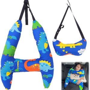 Forma de H – Soporte de cabeza para dormir de coche para niños, almohadas de viaje para asiento de automóvil, almohada en forma de H almohada de Forma de H – Soporte de cabeza para dormir de coche para niños, almohadas de viaje para asiento de automóvil, almohada en forma de H almohada de