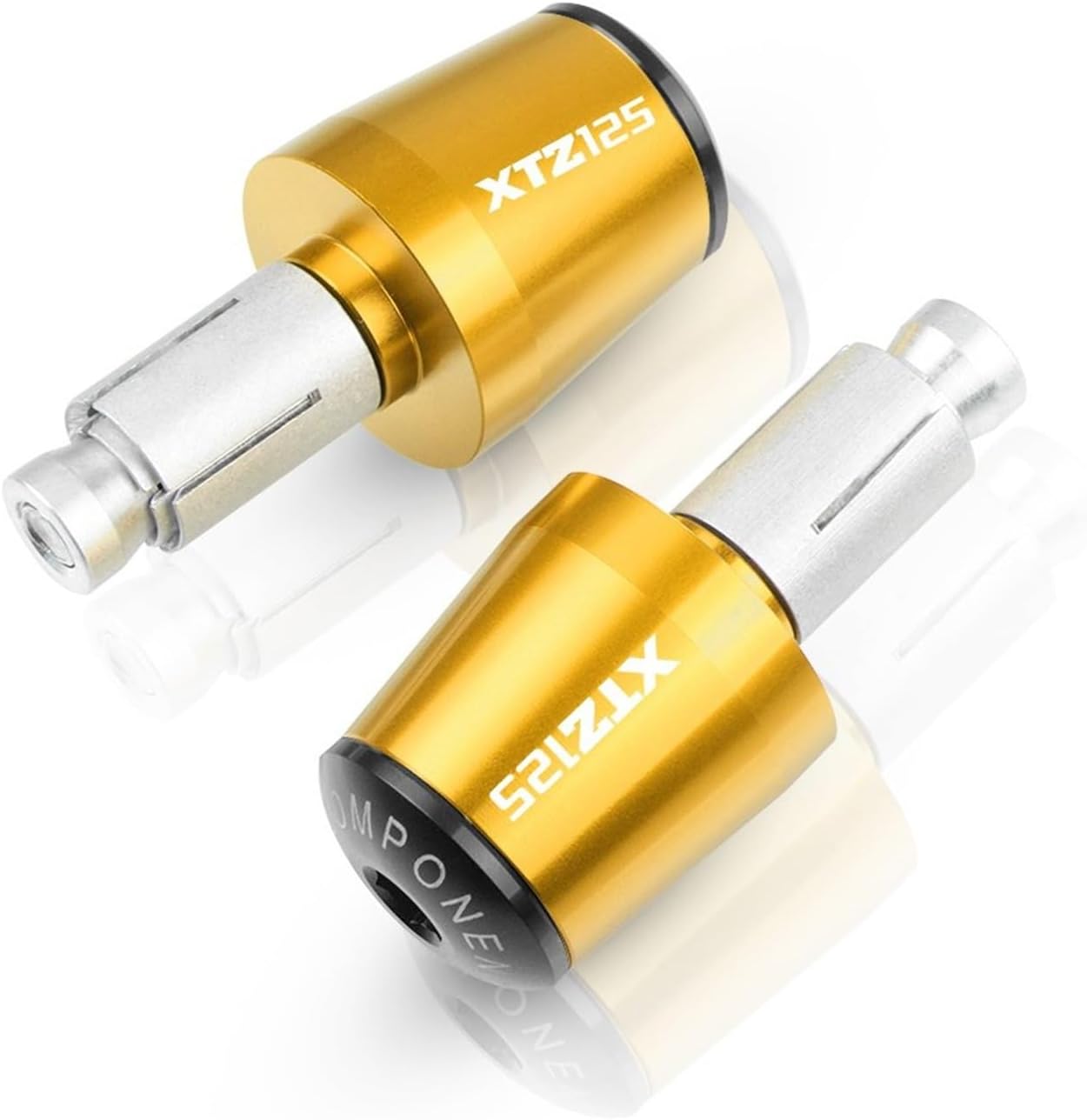 Para XTZ125 XTZ 125 XTZ-125 2003-2016 2004 2005 2006 2007 2008 Agarres de mano para manillar de motocicleta Tapones para manillar de motocicleta
