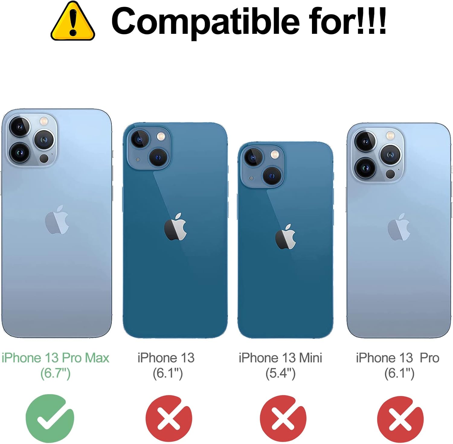 Funda para iPhone 13 Pro Max, TPU antiamarilleo, a prueba de golpes, funda de silicona antiarañazos para mujer, protección contra caídas, funda de