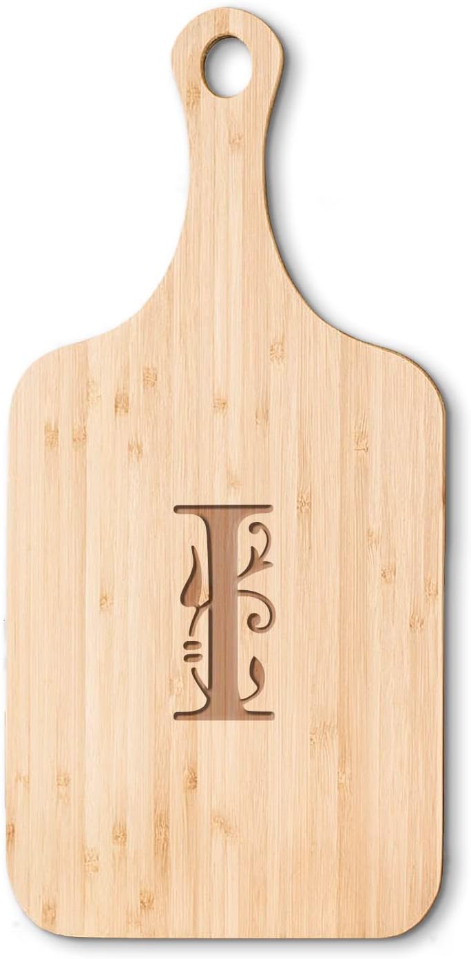 Regalo de boda personalizado para parejas, tabla de cortar de bambú con monograma, regalos de compromiso o regalos de novia – Regalo para señor y