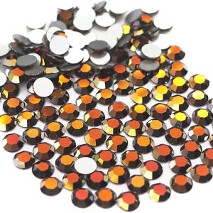 Cristal Santander Gold Metálico, Preciosa Cristal Checo Rhinestone Flatbacks, ss12 (0.118 in) 360 piezas Cristal Santander Gold Metálico, Preciosa Cristal Checo Rhinestone Flatbacks, ss12 (0.118 in) 360 piezas