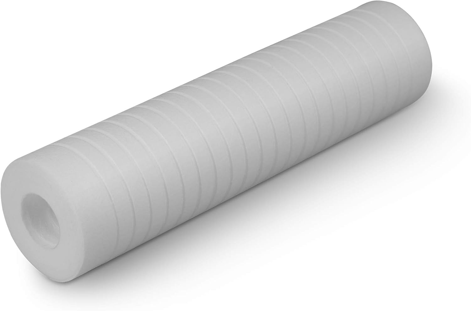 6 Grooved 1 Micron Sediment Water Filter Cartridges 10″x 2.5″, Four Layers of Filtration, Removes Sand, Dirt, Silt, Rust, made from Polypropylene