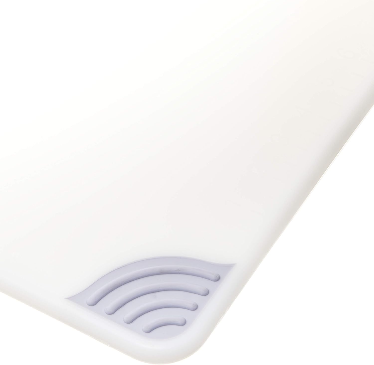 San Jamar Saf-T-Grip Co-Polymer colección de tabla de cortar, Blanco, 1