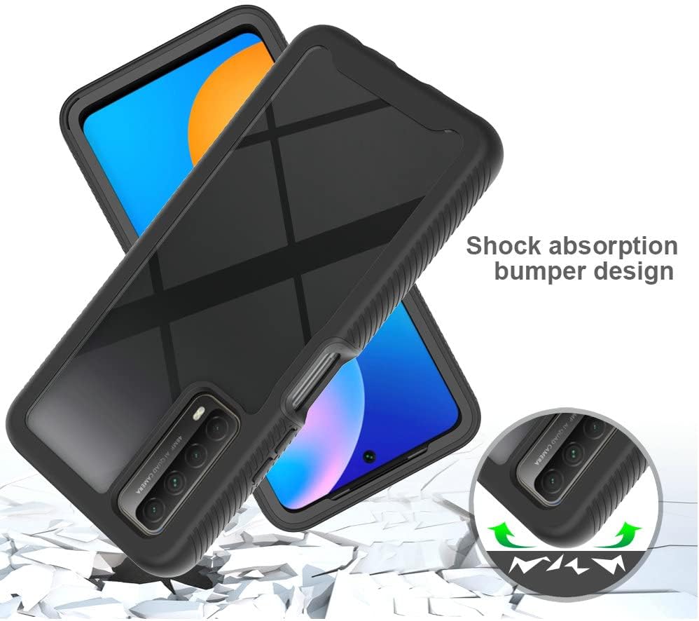 Case for Honor 10X Lite – Funda protectora anticaídas y absorbe los golpes para Huawei Y7a PPA-L02B PPA-L03B PPA-LX3B PPA-L23B  P Smart 2021 PPA-LX2