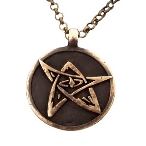 Handcrafted Elder Sign H.P. Lovecraft Cthulhu Necklace Pendant Jewelry Amulet Made Solid Brass Casting – Necklace for Men and Women Handcrafted Elder Sign H.P. Lovecraft Cthulhu Necklace Pendant Jewelry Amulet Made Solid Brass Casting – Necklace for Men and Women