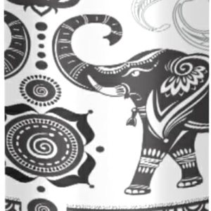 senya Botella de agua de acero inoxidable 0014 con tapa con pajilla, termo para niños, termo de elefante indio de cachemira para deportes, oficina, senya Botella de agua de acero inoxidable 0014 con tapa con pajilla, termo para niños, termo de elefante indio de cachemira para deportes, oficina,