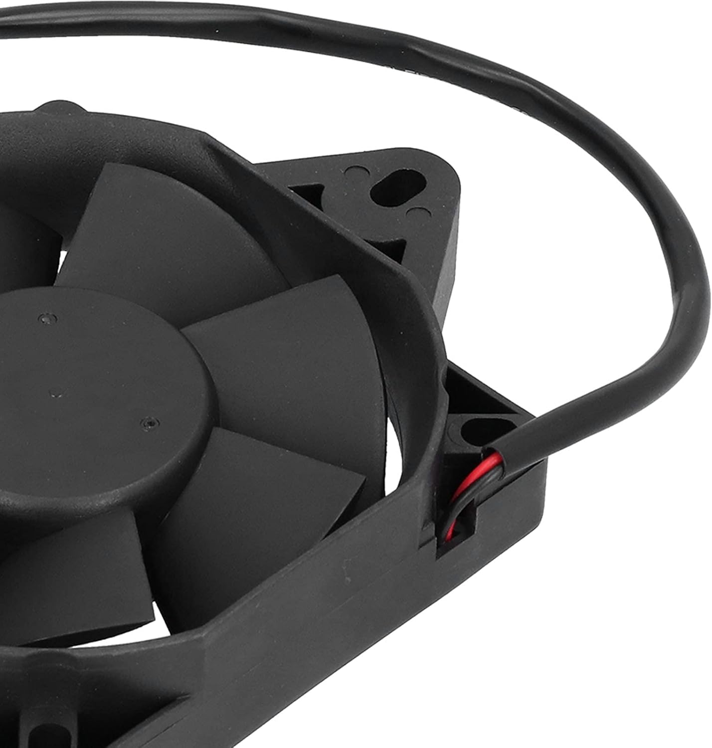 Ventilador de refrigeración negro de 12 V 15 W, accesorio eléctrico universal para 150cc 200cc 250cc moto ATV Go Kart kit de montaje