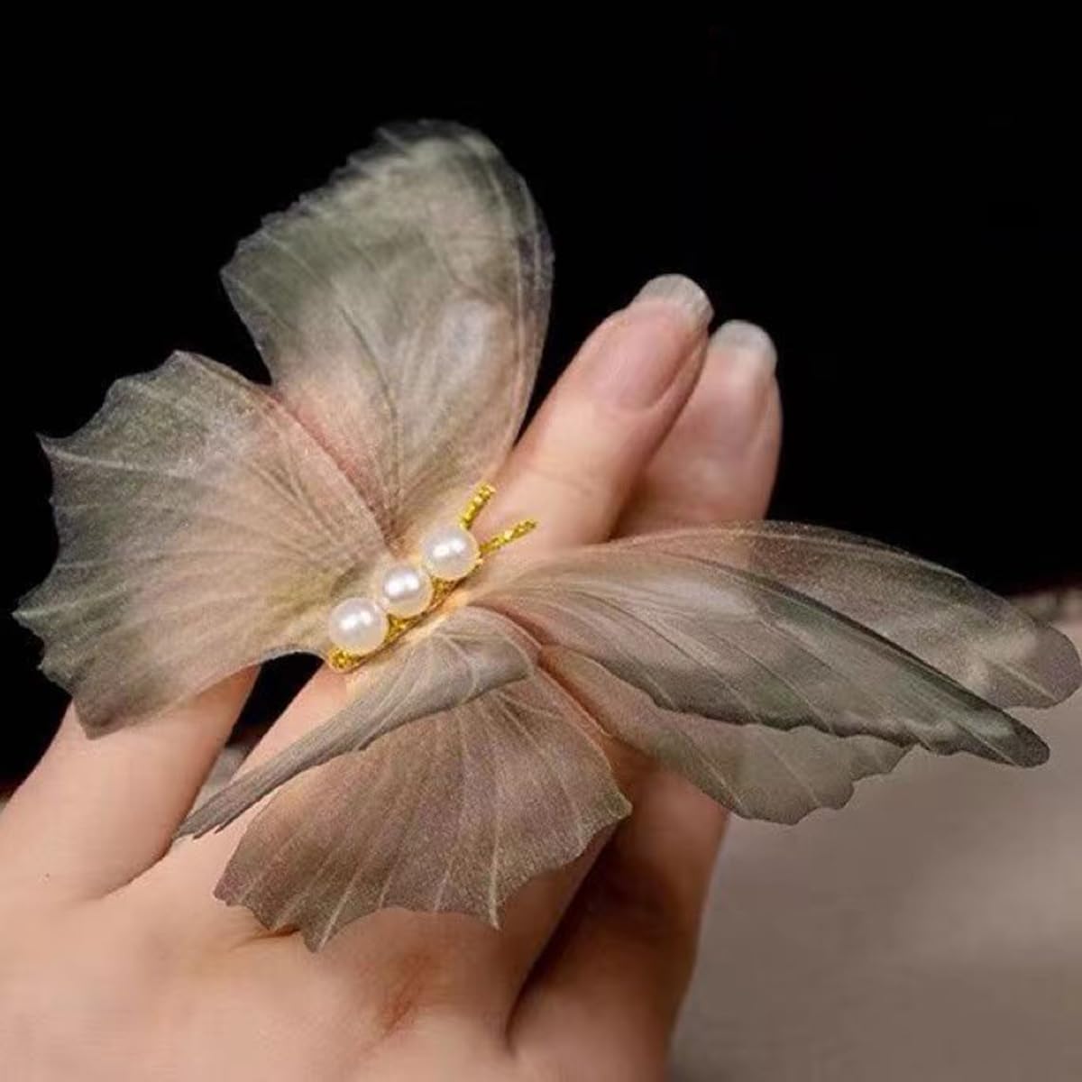 Pinzas para el pelo de mariposa, lazos para el cabello, horquillas para el cabello, para bodas, cumpleaños, accesorios para el cabello, horquillas