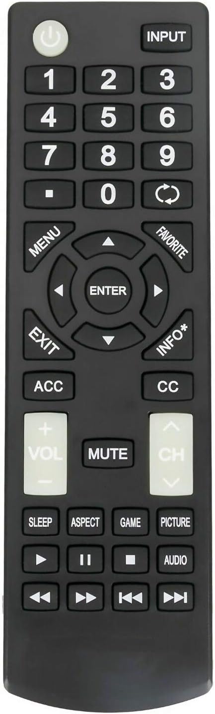 Nuevo Mando a distancia NS-RC4NA-18 para Insignia TV NS-22D420NA18 NS-32D220NA18 NS-40D420MX16
