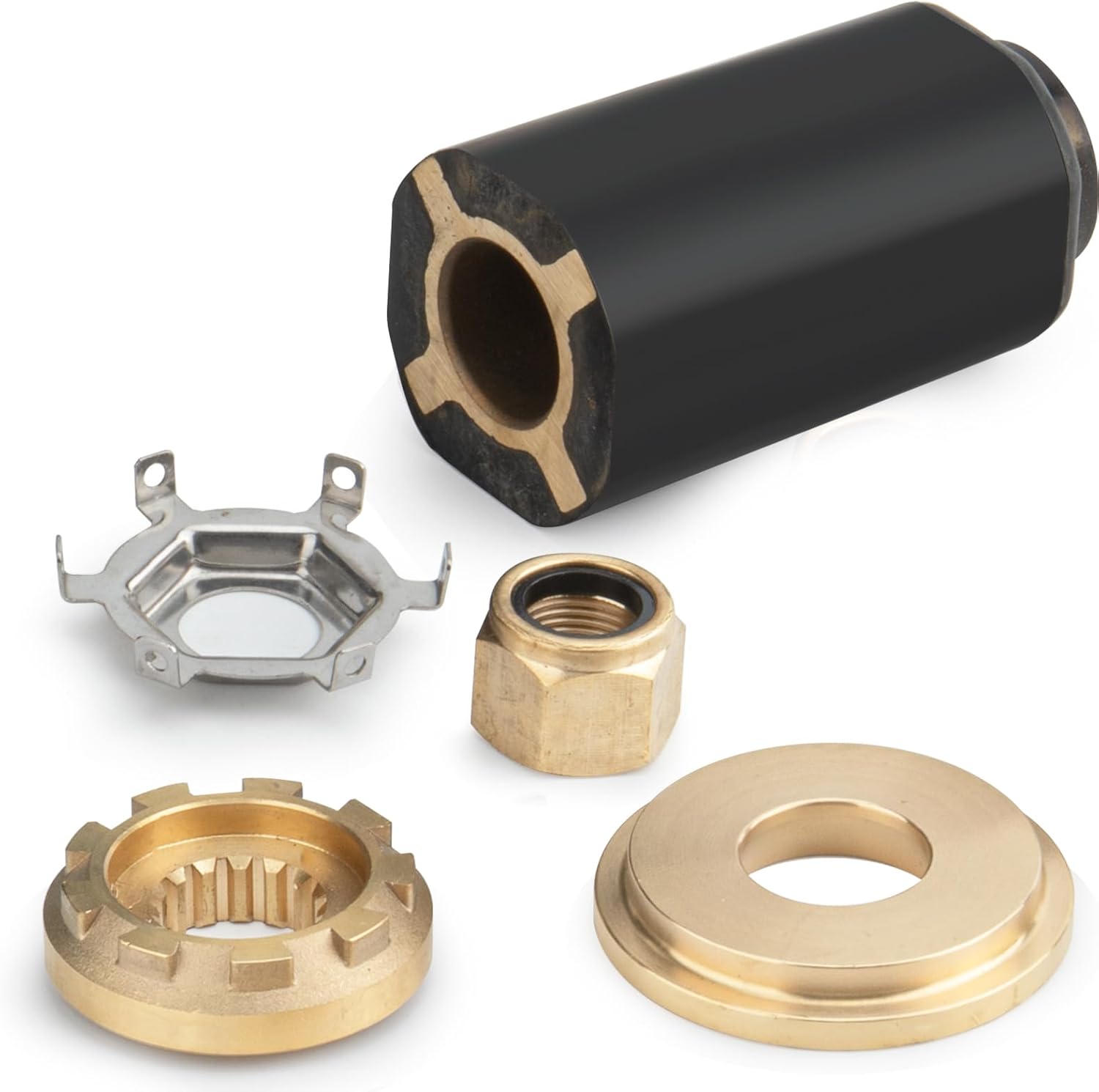 Paso de 14 12 x 19 48-832830A45 (kits de cubo de goma mejorados incluidos) Hélice de aluminio OEM para motores Mercury 135-300HP y Mercruiser Alpha