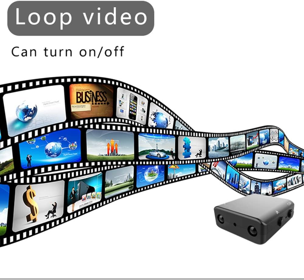 Boseyway Mini cámara espía más pequeña mini cámara XD IR-Cut Full HD 1080 p videocámara de seguridad infrarroja visión nocturna micro cámara DV