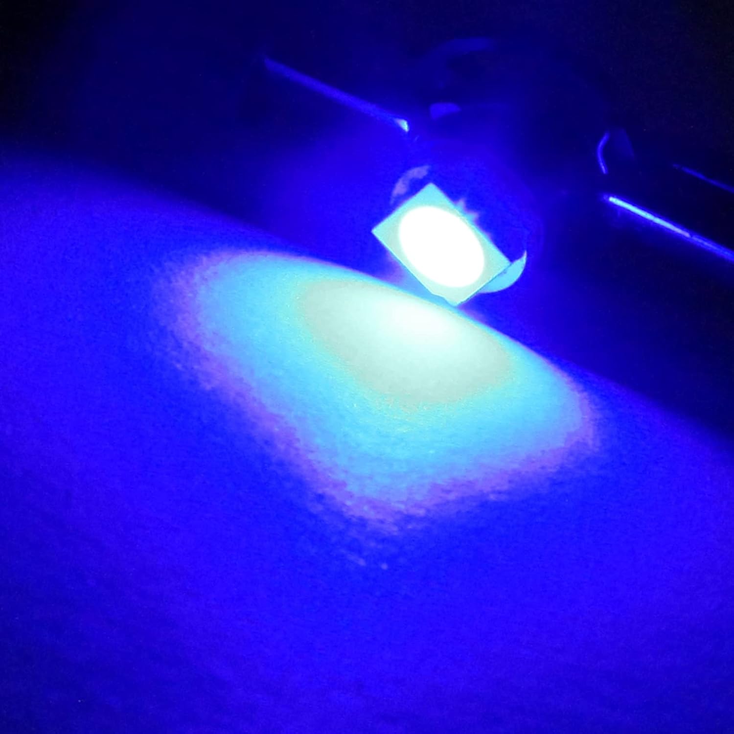 cciyu T5 Neo Wedge Light 5050 SMD – Bombilla LED para panel de instrumentos, paquete de 20 unidades, súper azul