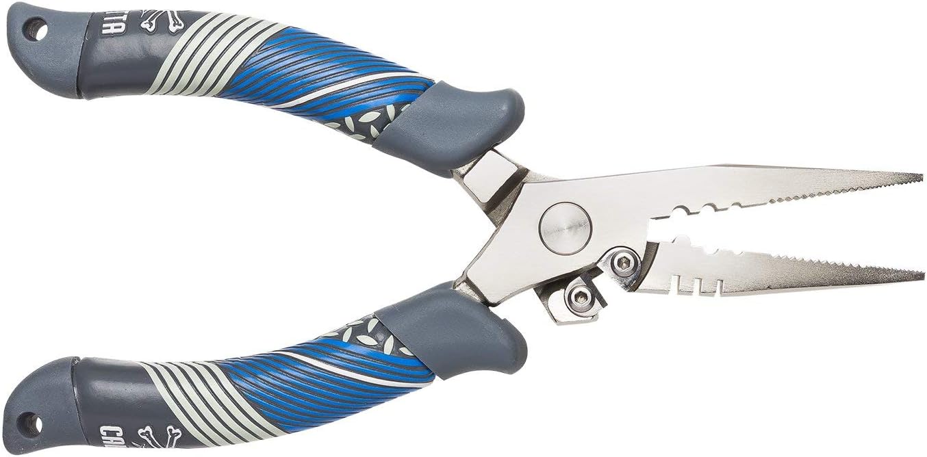 Calcutta Squall Torque Series Alicates de acero inoxidable con cortador lateral – Accesorio para herramientas de pesca