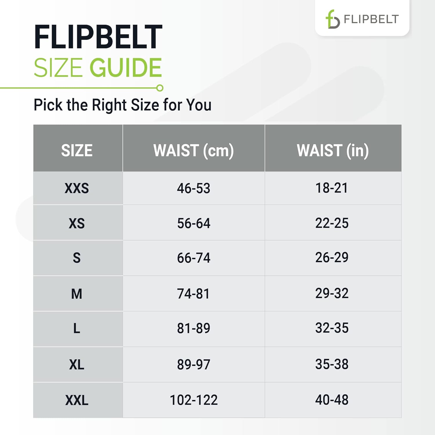 FlipBelt Cinturón clásico para correr, riñonera para mujeres y hombres, no rozaduras para teléfono, cinturón de almacenamiento que absorbe la