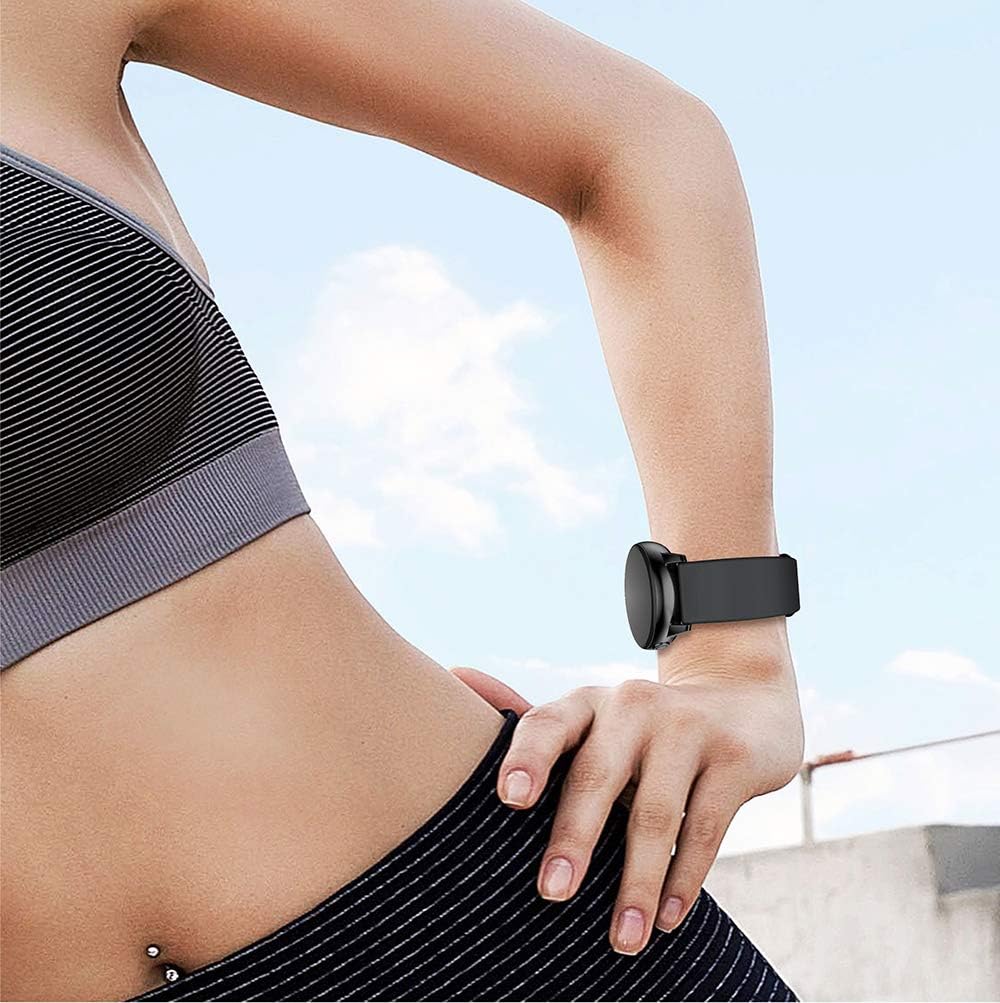 Senter Banda para Xiaomi Haylou solar LS05 banda, 0.866 in silicona suave deporte correa correa compatible con Xiaomi Haylou solar LS05 Smart Watch