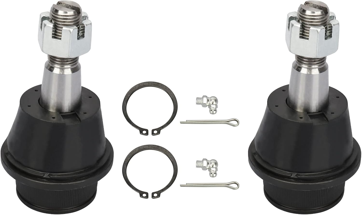 Brazos de control superiores delanteros 4WD + rótulas inferiores, barras estabilizadoras exteriores 2002 2003 2004 2005 para Dodge Ram 1500 Brazos