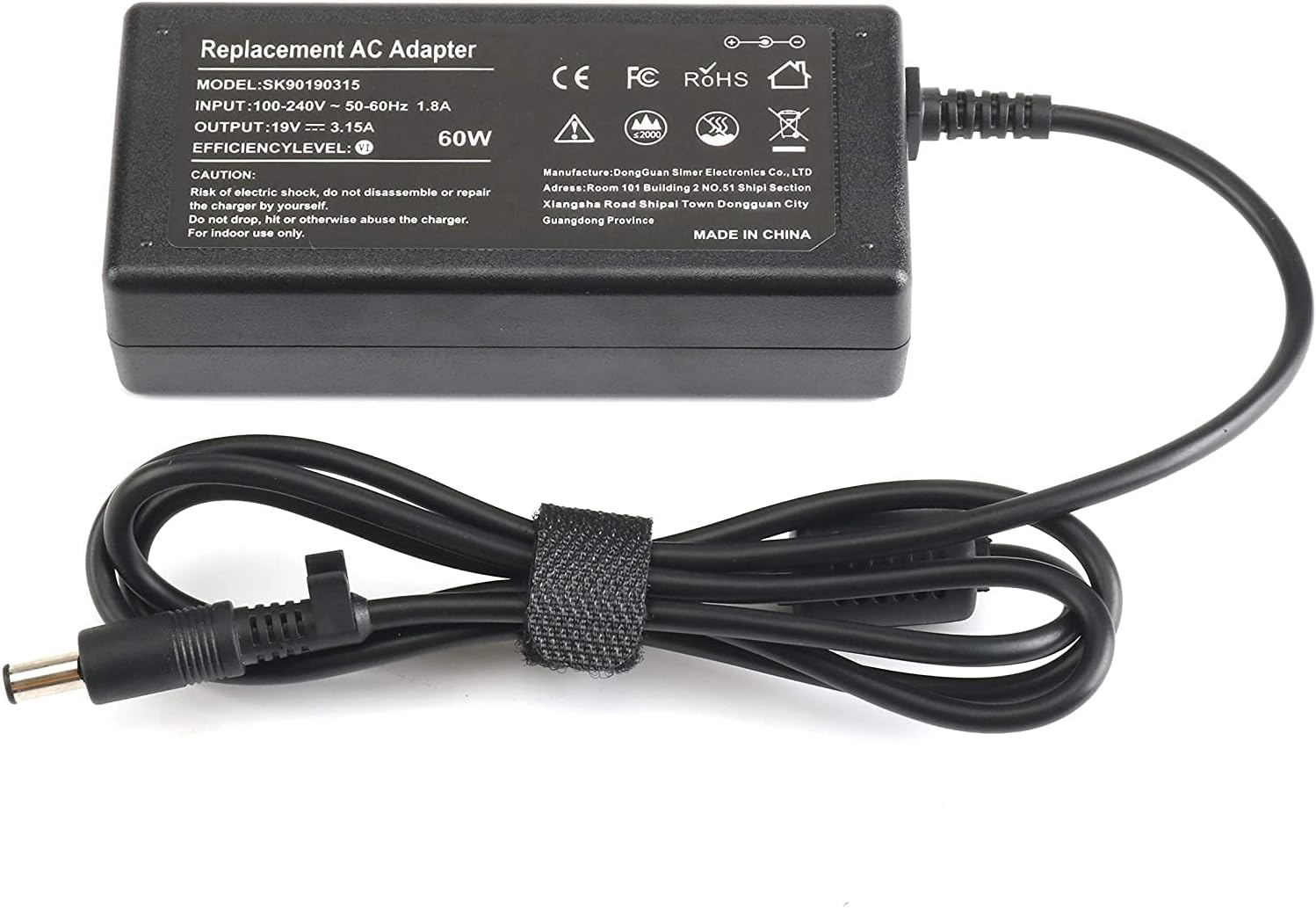 Cargador adaptador de CA para Samsung NP740U5L-Y02US, NP740U5L-Y03US, de Galaxy Bang USA