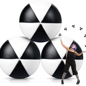 Shappy Paquete de 3 bolas de malabarismo de 2.36 pulgadas, 3 onzas, bolas de circo suaves con diseño de 6 paneles, fácil de agarrar para Shappy Paquete de 3 bolas de malabarismo de 2.36 pulgadas, 3 onzas, bolas de circo suaves con diseño de 6 paneles, fácil de agarrar para