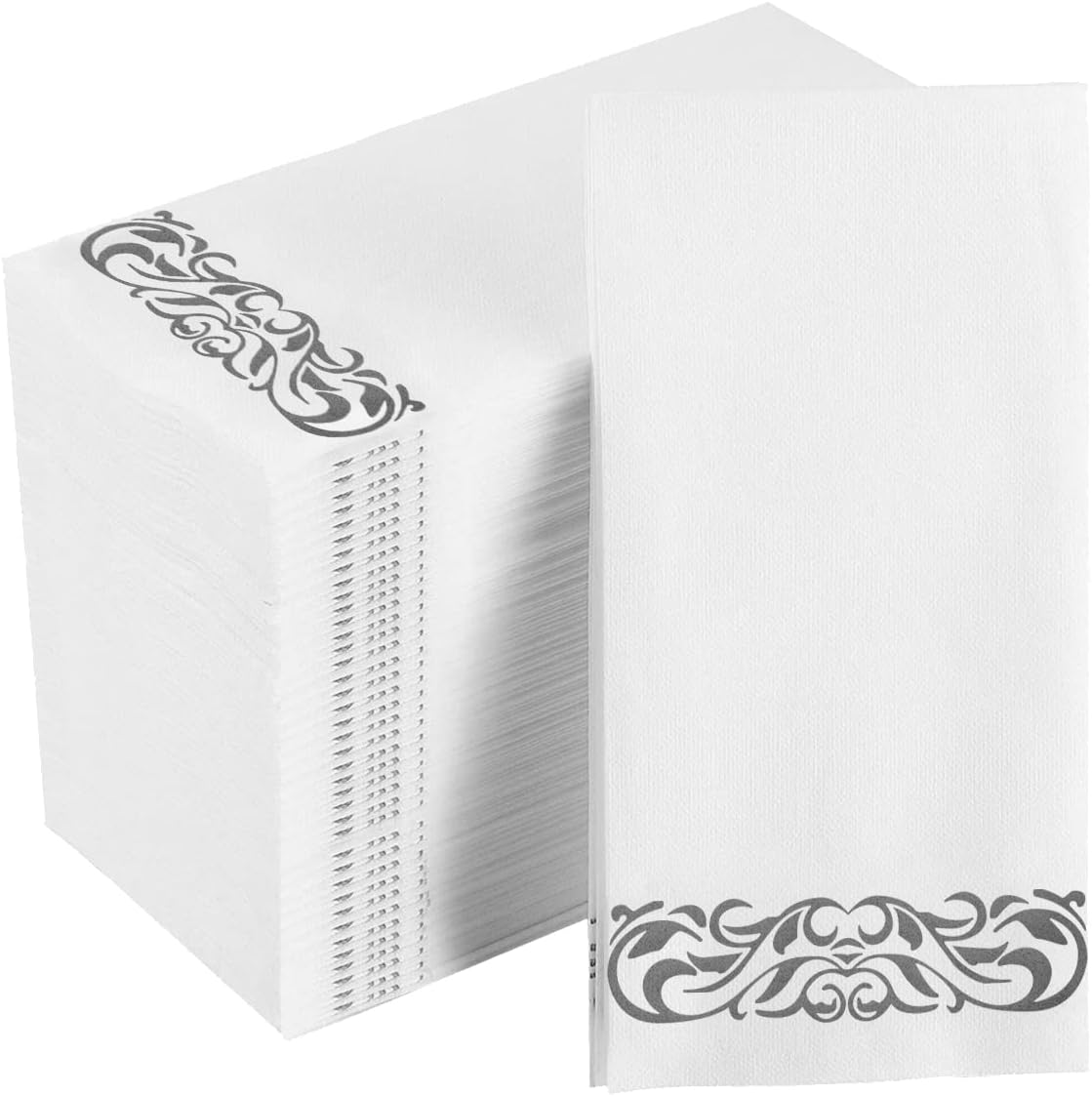 Servilletas desechables elegantes de alta calidad, suaves y absorbentes, de tacto de lino, servilletas decorativas duraderas para baño, buenas para