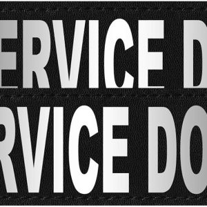 DogLine Parches De Velcro desmontable “Servicio perro etiquetas, Service Dog DogLine Parches De Velcro desmontable “Servicio perro etiquetas, Service Dog