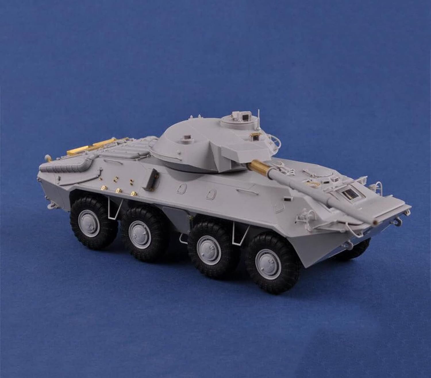 Tank 3D Puzzles Plastic Model Kits, 135 Scale Russian T-80U MBT Model, Adult Toys and Gift