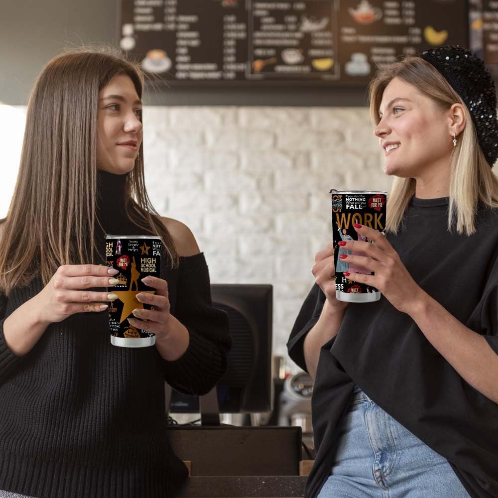 Alexander – Vaso vintage de acero inoxidable de 20 onzas, regalos de cumpleaños y Navidad para mujeres, hombres, amigos y compañeros de trabajo