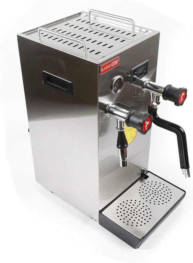 Espumador de leche comercial, máquina de espuma de agua hirviendo multiusos de 2.1 galón8L, 110 V 2500 W eléctrico completamente automático para