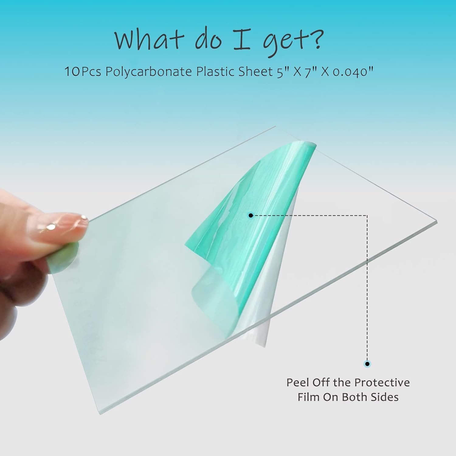 10 lentes de casco de soldadura cortables de 5 x 7 pulgadas para cualquier casco y manualidades de bricolaje, policarbonato transparente