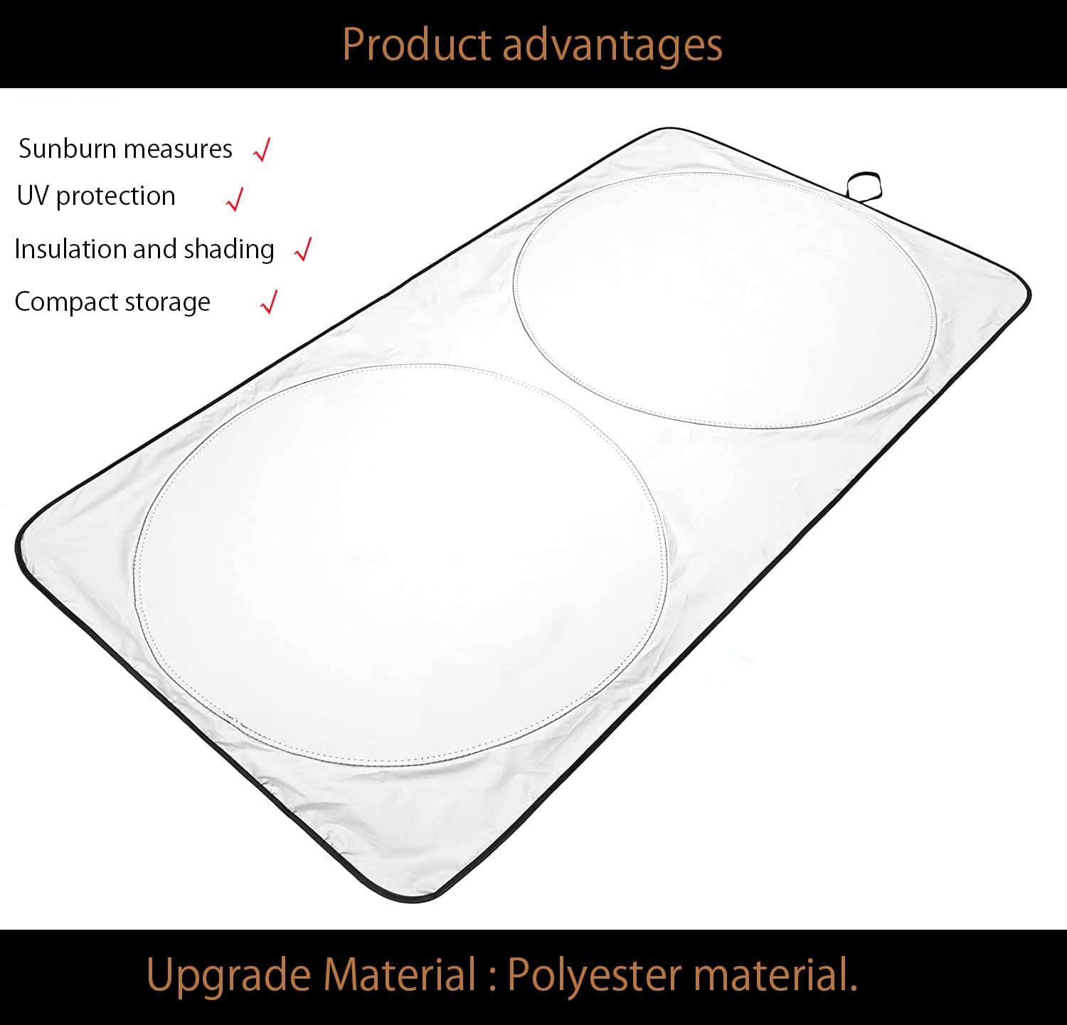 Car Windshield Sun Shade for T*oyota Tacoma 2018+Supra 2018+ T100  Car Sun Visor for UV Rays and Sun Heat Protection Car Interior Accessories