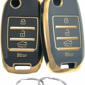 REPROTECTING Funda para llavero de TPU compatible con Hyundai Accent Elantra Genesis Sonata Kia Forte Forte5 Optima Rio Rondo Sorento Sedona Soul REPROTECTING Funda para llavero de TPU compatible con Hyundai Accent Elantra Genesis Sonata Kia Forte Forte5 Optima Rio Rondo Sorento Sedona Soul