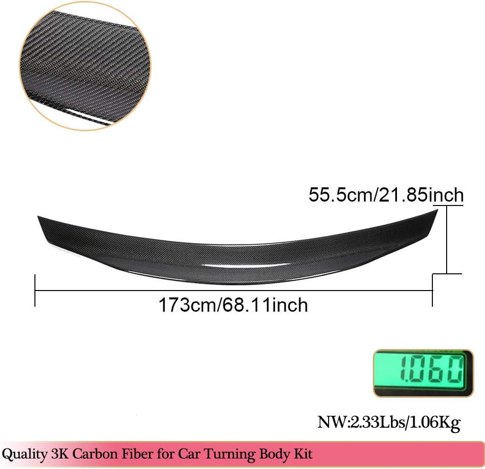 Alerón trasero del maletero para Mercedes Benz S Class W221 S63 AMG Sedan 2008-20213 Factory Outlet S280 S300 S350 S400 S450 S500 Tapa trasera de