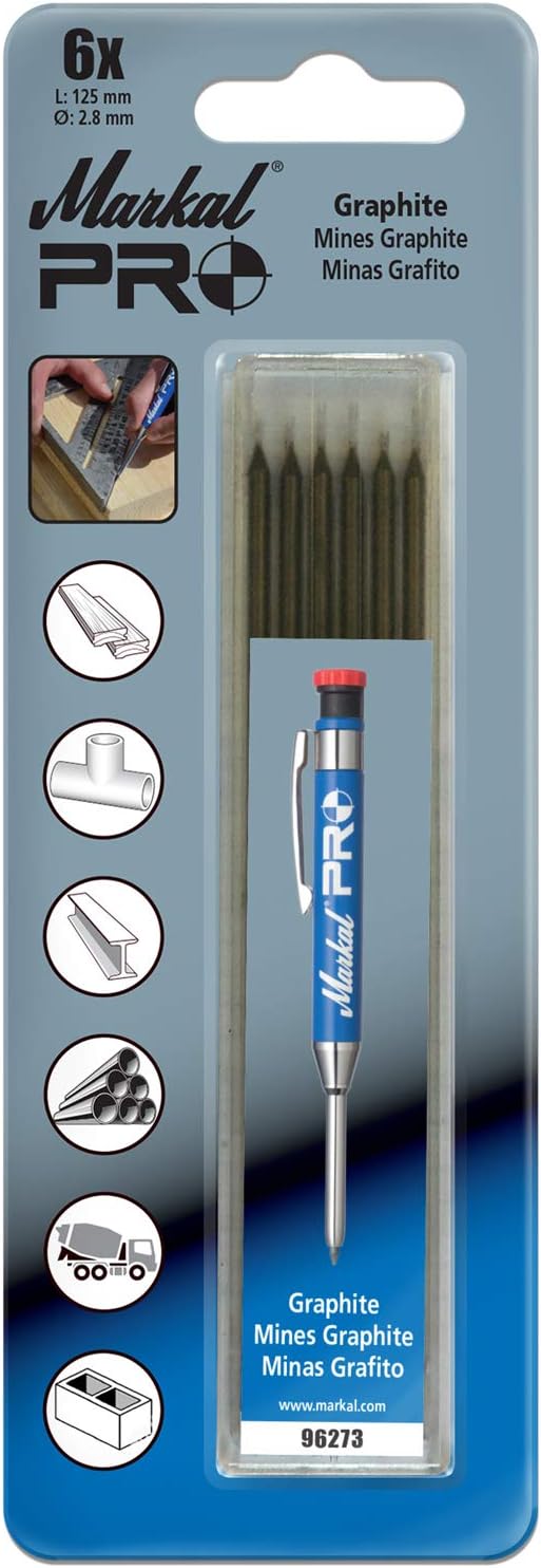 Markal Pro – Soporte y recambios de marcador mecánico