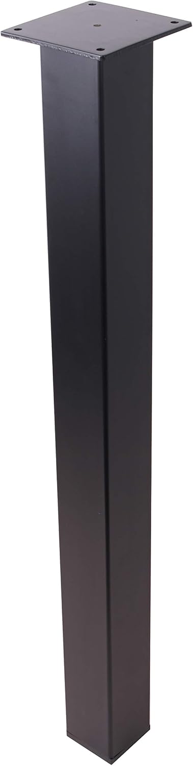 4 patas rectas de acero para mesa de comedor de 28 pulgadas, patas de acero para mesa de café, patas de mesa de oficina, patas de escritorio de