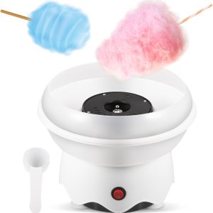 Máquina de algodón de azúcar para niños, máquina retro de algodón de azúcar con cucharapalitos de azúcar, mejor para regalos de cumpleaños, fiestas, Máquina de algodón de azúcar para niños, máquina retro de algodón de azúcar con cucharapalitos de azúcar, mejor para regalos de cumpleaños, fiestas,