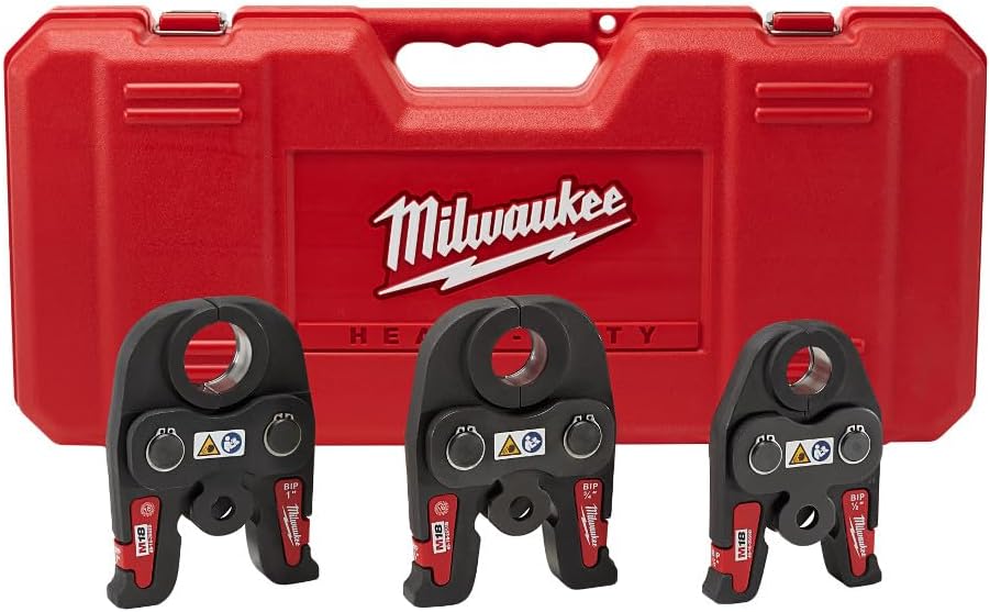 Milwaukee 49-16-2696 M18 12″ – 1″ Kit de mandíbula de hierro negro