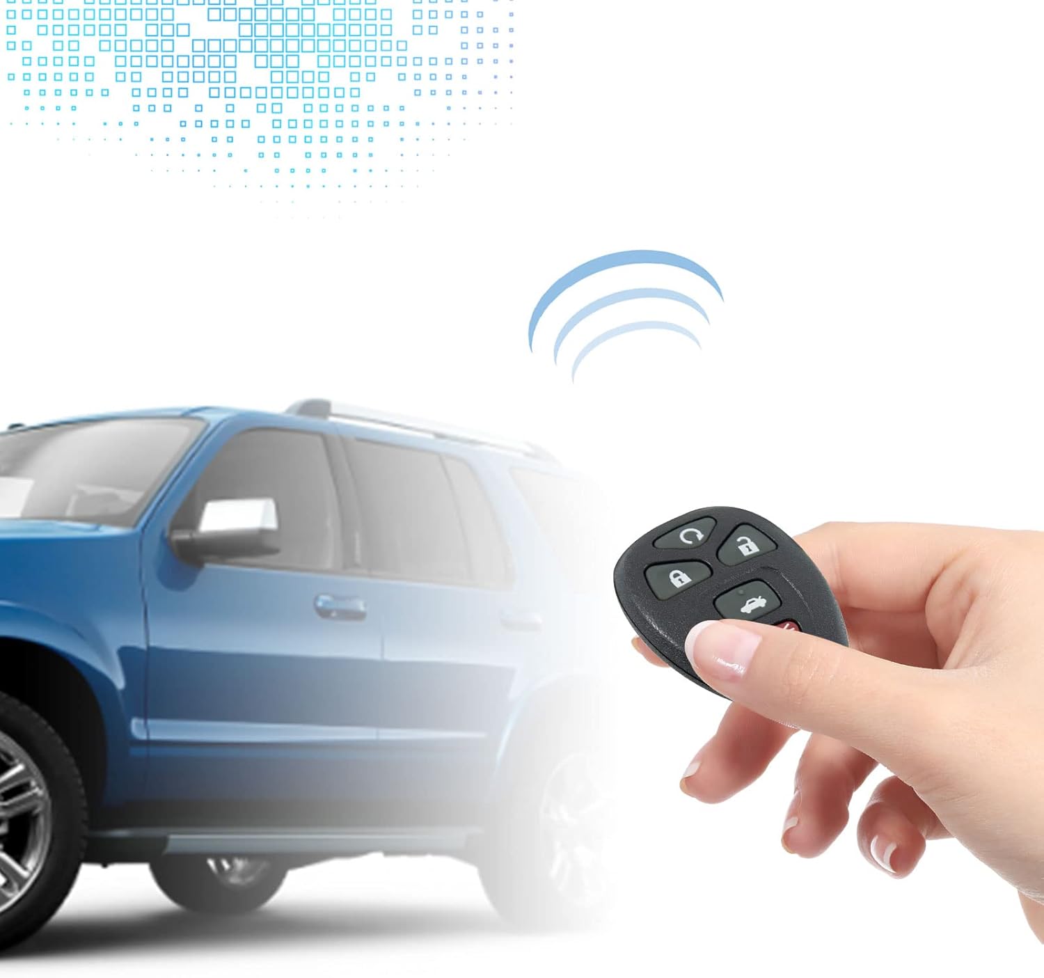 Control remoto de repuesto para Pontiac Grand Prix 2005-2008