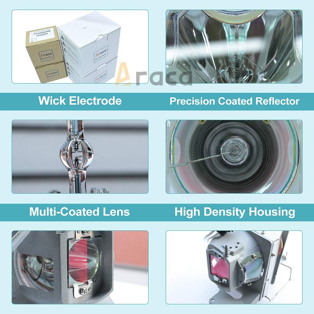 Araca BL-FP280J DE.5811118924-SOT Lámpara del proyector con la vivienda para EH415ST EH415e HD37 EH415 W415 W415e Lámpara de proyector de reemplazo