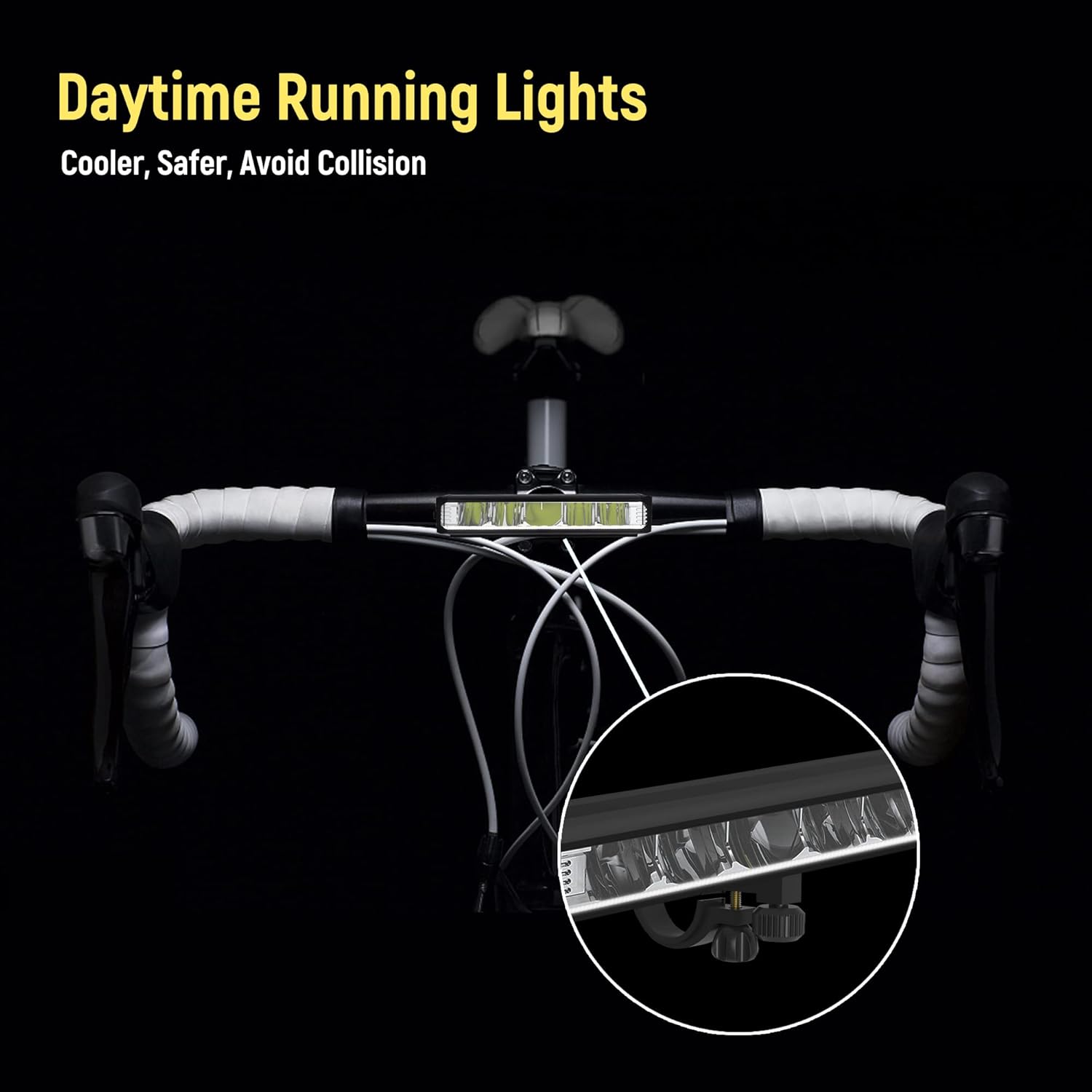 MACHFALLY – Luz LED súper brillante para bicicleta, batería grande, recargable por USB, múltiples modos, luz trasera impermeable para bicicleta, luz