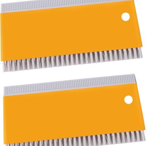 BOOMJOY Paquete de 2 espátulas para fregadero, escobilla pequeña de 6 pulgadas con cepillo de encimera, para fregadero, vidrio, automóvil, baño, BOOMJOY Paquete de 2 espátulas para fregadero, escobilla pequeña de 6 pulgadas con cepillo de encimera, para fregadero, vidrio, automóvil, baño,