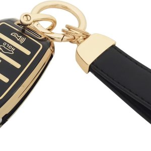 vurbemes Funda para llavero de TPU para Kia Sorento Sportage Rio Soul Forte Optima Carens Picanto Flip sin llave vurbemes Funda para llavero de TPU para Kia Sorento Sportage Rio Soul Forte Optima Carens Picanto Flip sin llave