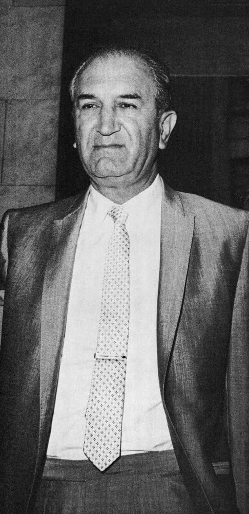Joseph Bonanno (1905-2002) – Póster nitalo-americano de mafioso C1960 (18 x 24)