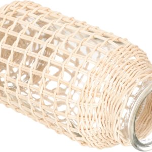 IMIKEYA 2pcs Rattan Glass Vase Woven Planter Basket Rattan Planter Rattan Flower Pots Glass Floral Vase Clay Vase Seagrass Plant Basket Glass Vase IMIKEYA 2pcs Rattan Glass Vase Woven Planter Basket Rattan Planter Rattan Flower Pots Glass Floral Vase Clay Vase Seagrass Plant Basket Glass Vase