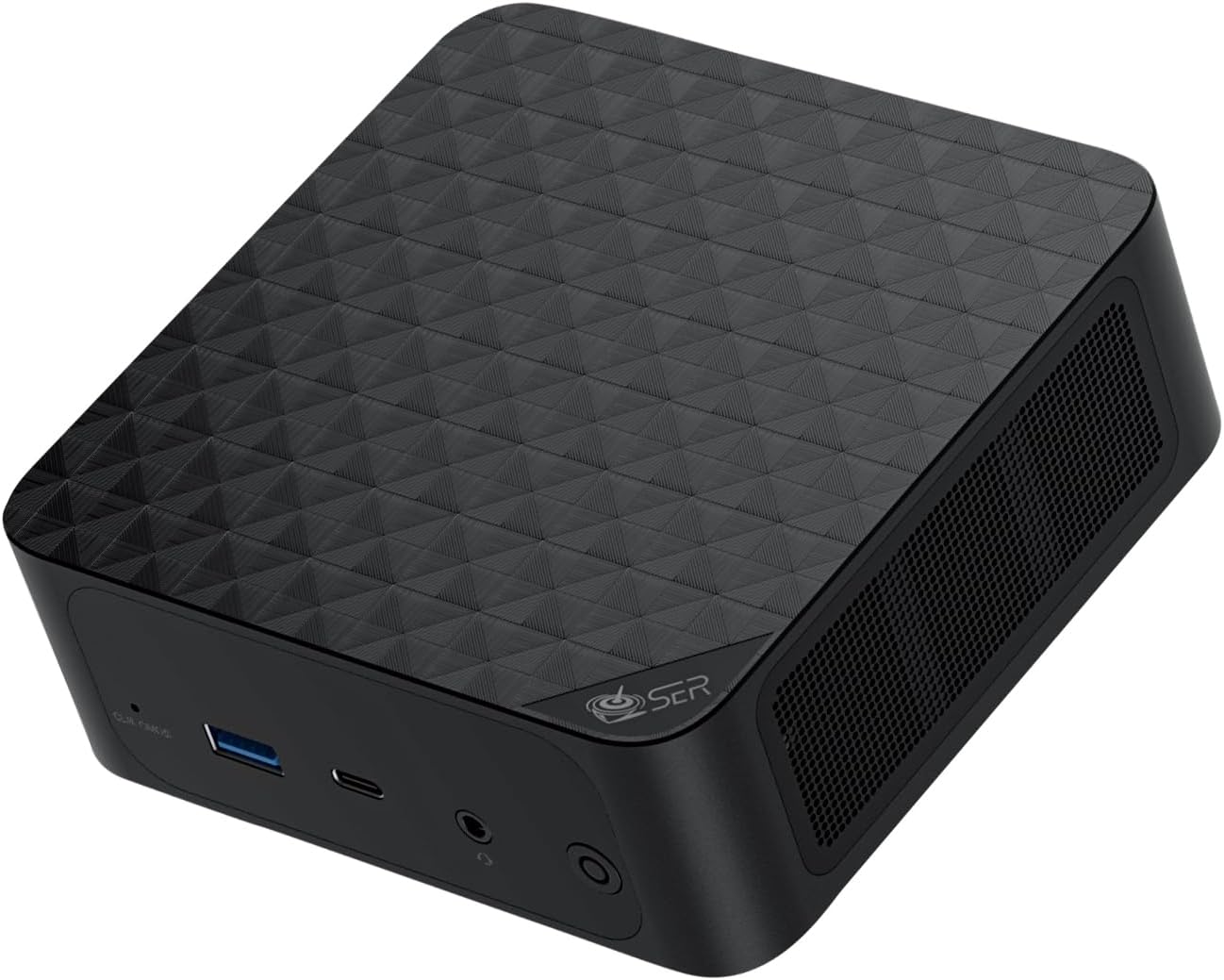 Beelink Ser6 Mini PC de escritorio con AMD Ryzen 9 6900HX 8C16T, 32GB DDR5 500GB NVMe M.2 SSD, salida de triple pantalla, WiFi 6, 2.5G RJ45,